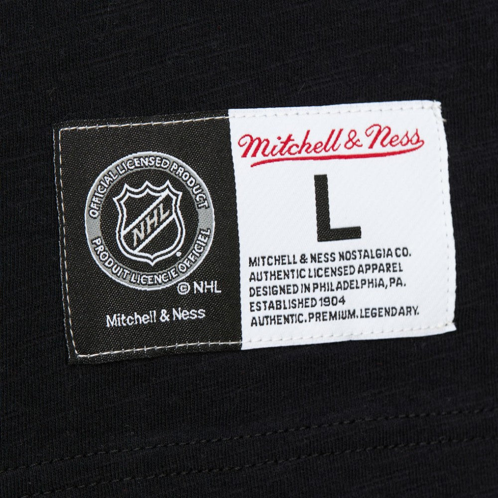 New Jersey Devils Mitchell & Ness Legendary Slub Raglan Long Sleeve T-Shirt - Black/Red - NHL 202122439