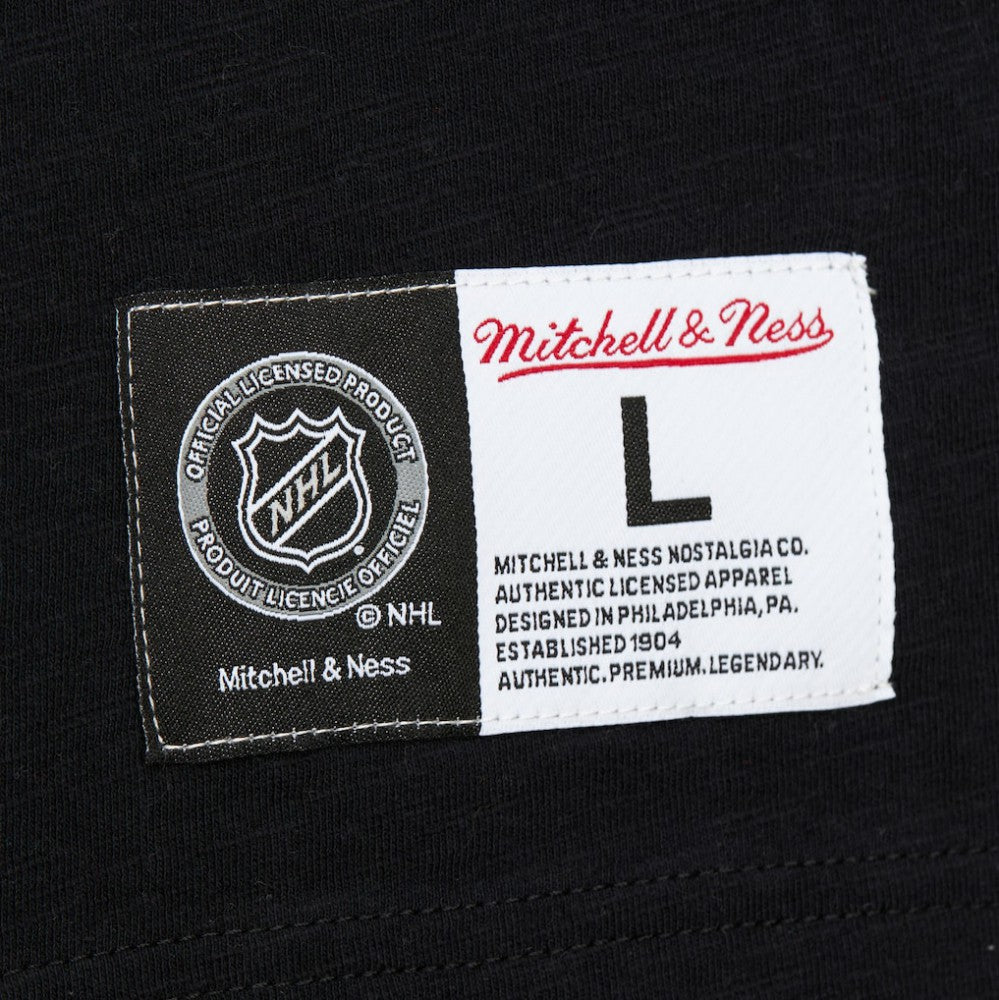 Pittsburgh Penguins Mitchell & Ness Legendary Slub Raglan Long Sleeve T-Shirt - Black/Gold - NHL 202122441
