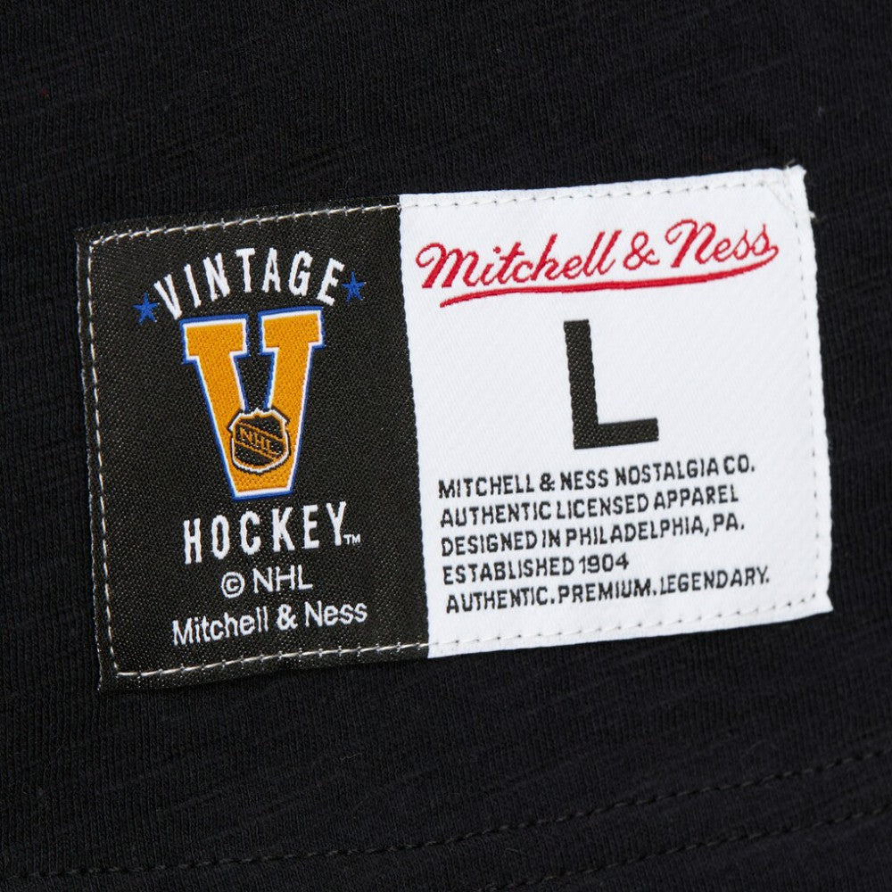 Philadelphia Flyers Mitchell & Ness Legendary Slub Raglan Long Sleeve T-Shirt - Black/Orange - NHL 202122442