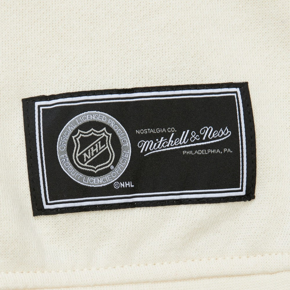 Pittsburgh Penguins Mitchell & Ness Women's Logo 3.0 Pullover Sweatshirt - Cream - NHL 202122452