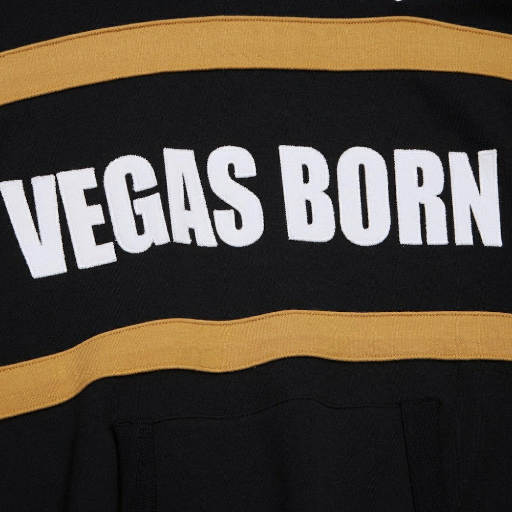Vegas Golden Knights Mitchell & Ness Head Coach Slogan Pullover Hoodie - Black - NHL 202122462