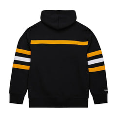 Boston Bruins Mitchell & Ness Head Coach Slogan Pullover Hoodie - Black - NHL 202122463