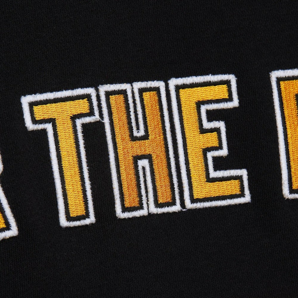 Boston Bruins Mitchell & Ness Head Coach Slogan Pullover Hoodie - Black - NHL 202122463