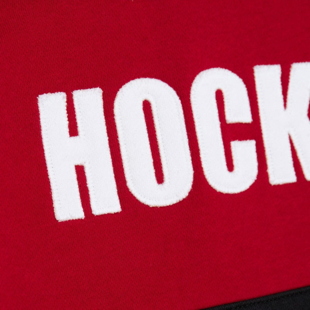 Detroit Red Wings Mitchell & Ness Head Coach Slogan Pullover Hoodie - Red - NHL 202122465