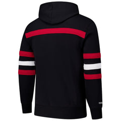 Chicago Blackhawks Mitchell & Ness Head Coach Slogan Pullover Hoodie - Black - NHL 202122468