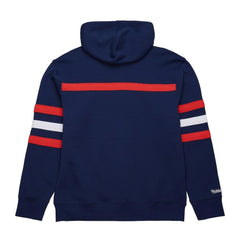 Washington Capitals Mitchell & Ness Head Coach Slogan Pullover Hoodie - Navy - NHL 202122469