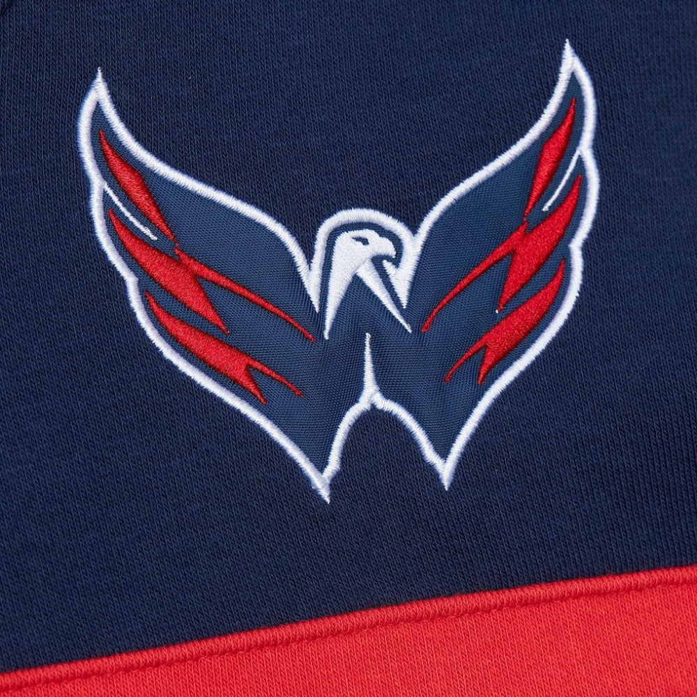 Washington Capitals Mitchell & Ness Head Coach Slogan Pullover Hoodie - Navy - NHL 202122469