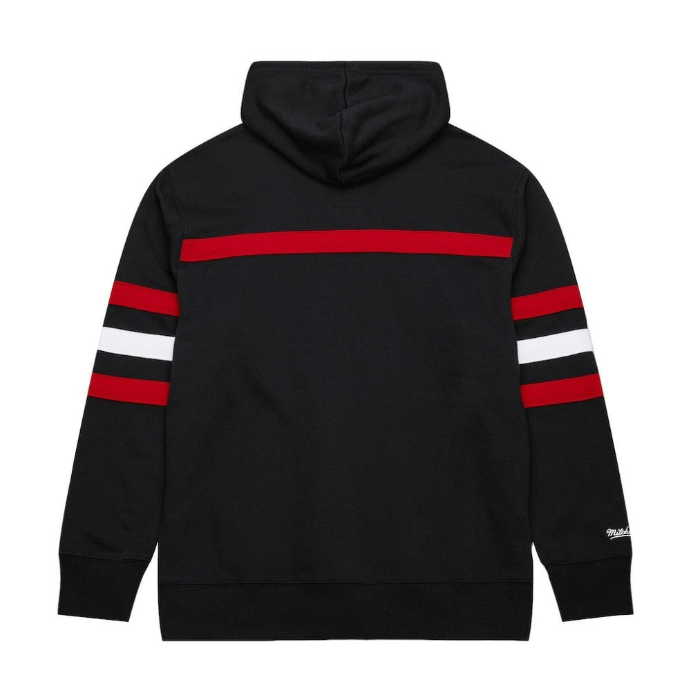New Jersey Devils Mitchell & Ness Head Coach Slogan Pullover Hoodie - Black - NHL 202122470