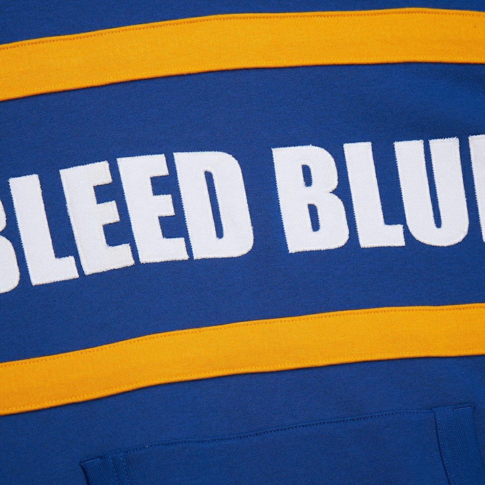 St. Louis Blues Mitchell & Ness Head Coach Slogan Pullover Hoodie - Blue - NHL 202122474