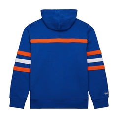 New York Islanders Mitchell & Ness Head Coach Slogan Pullover Hoodie - Royal - NHL 202122475