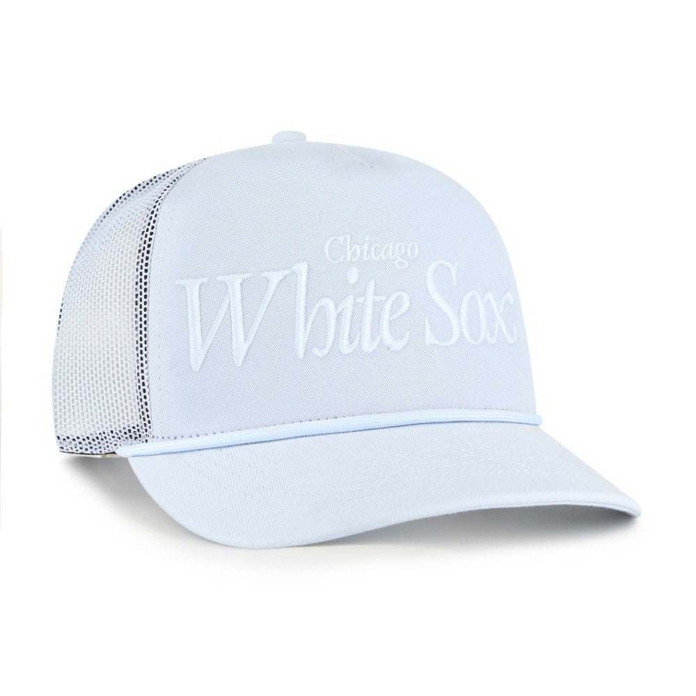 Chicago White Sox '47 Foundation Script Hitch Adjustable Trucker Hat - Light Blue - 47 brand Online