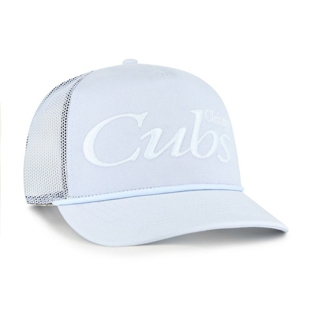 Chicago Cubs '47 Foundation Script Hitch Adjustable Trucker Hat - Light Blue - 47 brand Sale