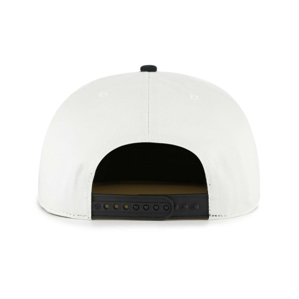 Minnesota Twins '47 Foundation Captain Snapback Hat - White/Black - 47 brand Sale