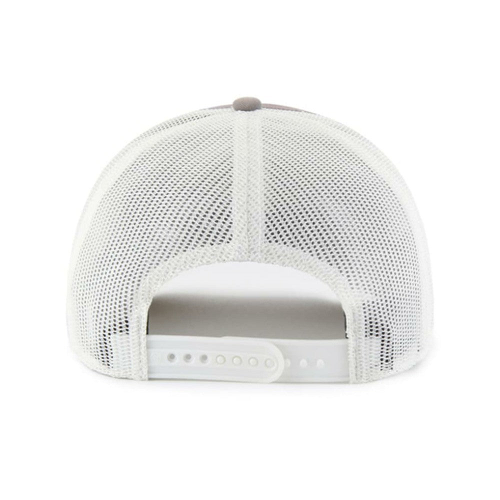 New York Yankees '47 Tide Sweep Rope Trucker Adjustable Hat - Gray/White - 47 brand on Sale