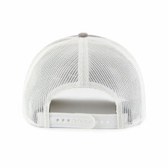 Los Angeles Angels '47 Tide Sweep Rope Trucker Adjustable Hat - Gray/White - 47 brand Lifestyle
