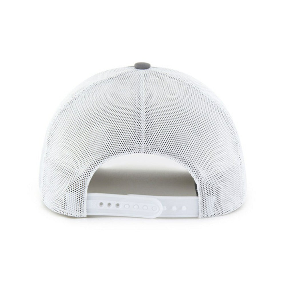 Texas Rangers '47 Tide Sweep Rope Trucker Adjustable Hat - Gray/White - 47 brand Sale