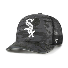 '47 Chicago White Sox Fiji Trucker Adjustable Hat - Black - 47 brand Online