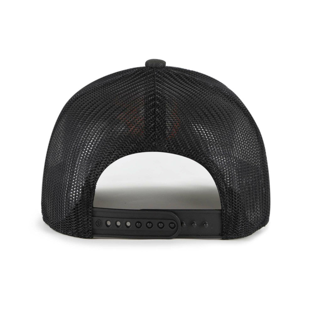 '47 Miami Marlins Fiji Trucker Adjustable Hat - Black - 47 brand on Sale
