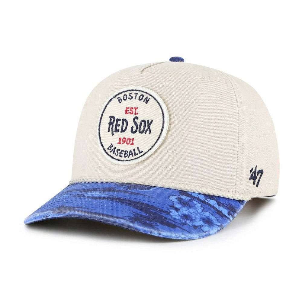 Boston Red Sox '47 Fiji Rope Hitch Adjustable Hat - Cream/Navy - 47 brand Discount