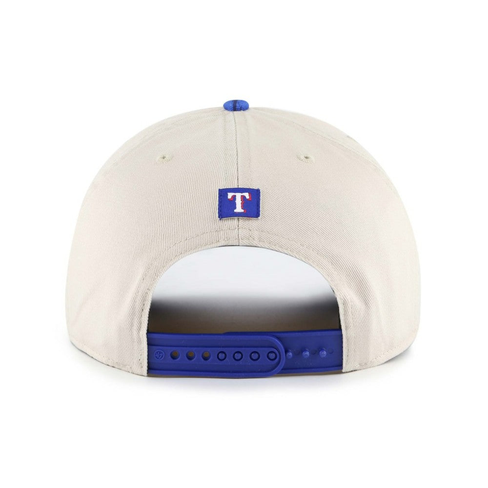 Texas Rangers '47 Fiji Rope Hitch Adjustable Hat - Cream/Navy - 47 brand Sale