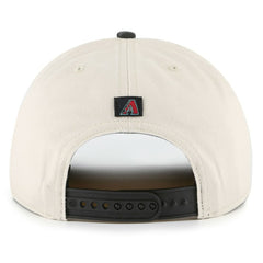 Arizona Diamondbacks '47 Fiji Rope Hitch Adjustable Hat - Cream/Black - 47 brand Discount