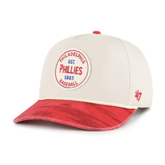 Philadelphia Phillies '47 Fiji Rope Hitch Adjustable Hat - Cream/Red - 47 brand Sale