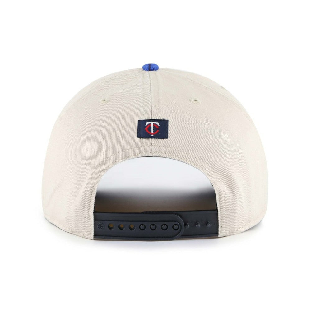 Minnesota Twins '47 Fiji Rope Hitch Adjustable Hat - Cream/Navy - 47 brand Sale