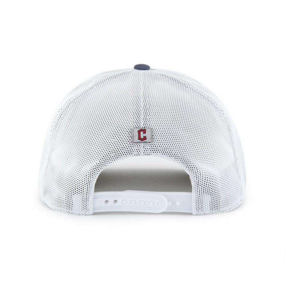 Cleveland Guardians '47 Scratch Adjustable Trucker Hat - Navy/White - 47 brand Sale