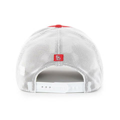 St. Louis Cardinals '47 Scratch Adjustable Trucker Hat - Red/White - 47 brand Lifestyle