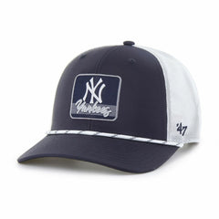 New York Yankees '47 Scratch Adjustable Trucker Hat - Navy/White - 47 brand Lifestyle