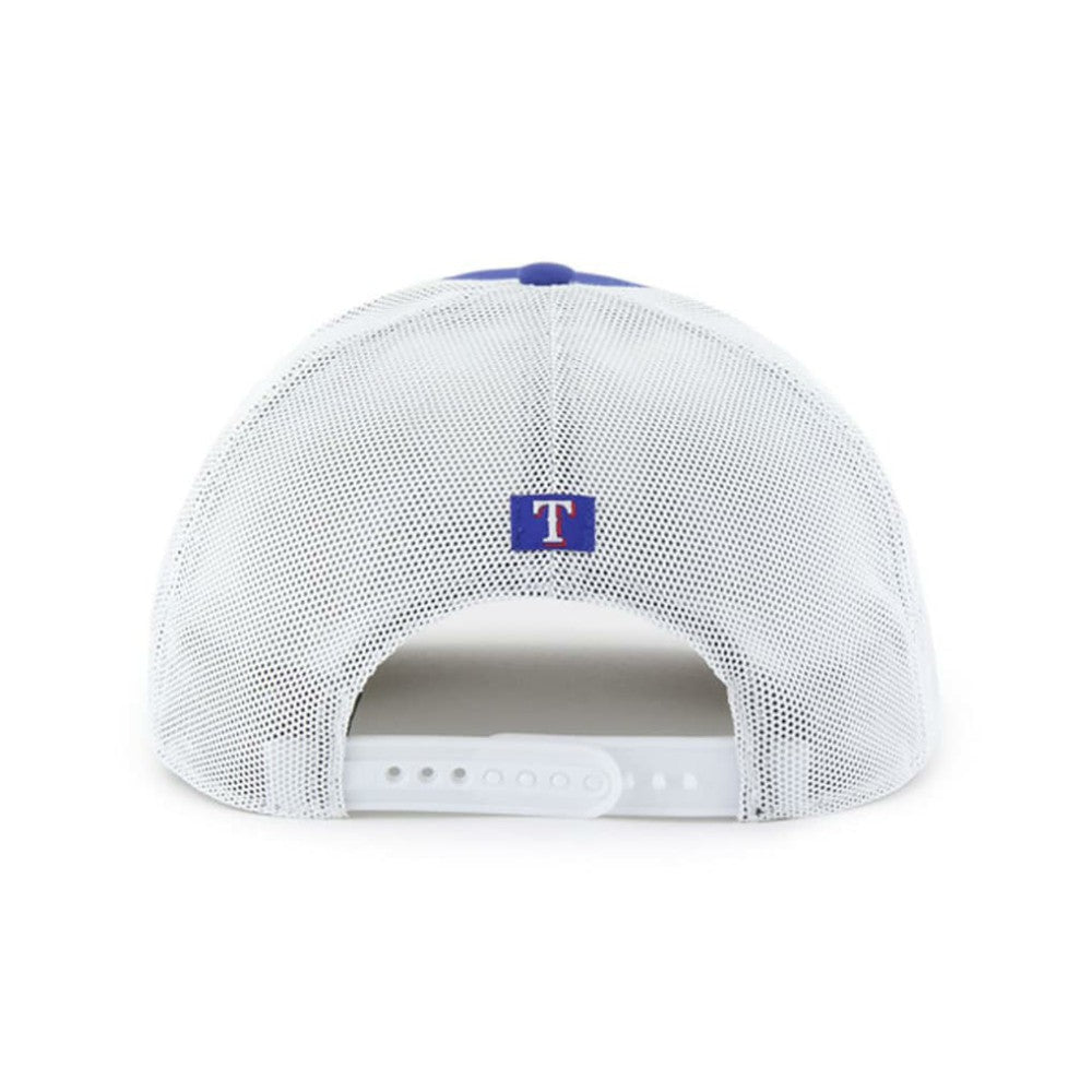 Texas Rangers '47 Scratch Adjustable Trucker Hat - Royal/White - 47 brand on Sale