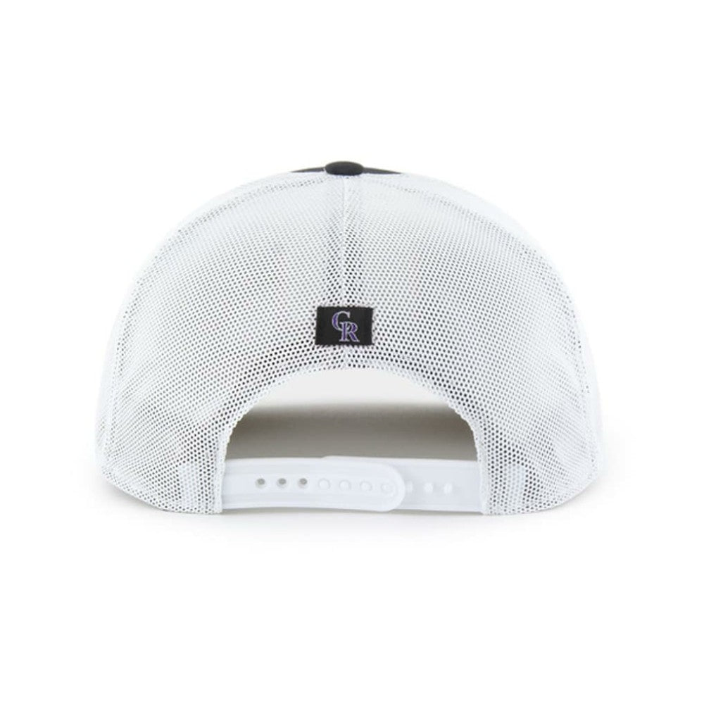 Colorado Rockies '47 Scratch Adjustable Trucker Hat - Black/White - 47 brand on Sale