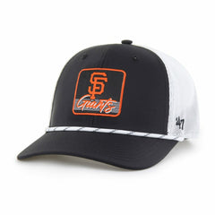 San Francisco Giants '47 Scratch Adjustable Trucker Hat - Black/White - 47 brand Online