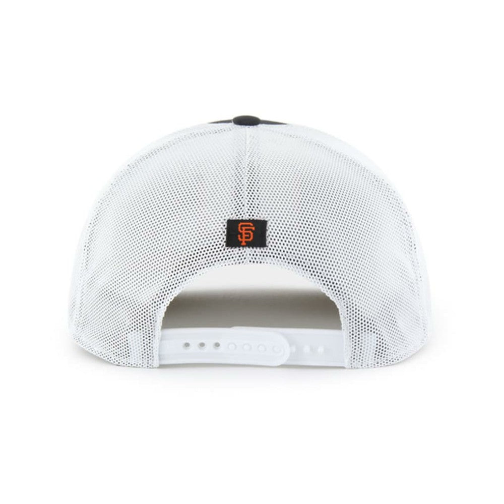 San Francisco Giants '47 Scratch Adjustable Trucker Hat - Black/White - 47 brand Online