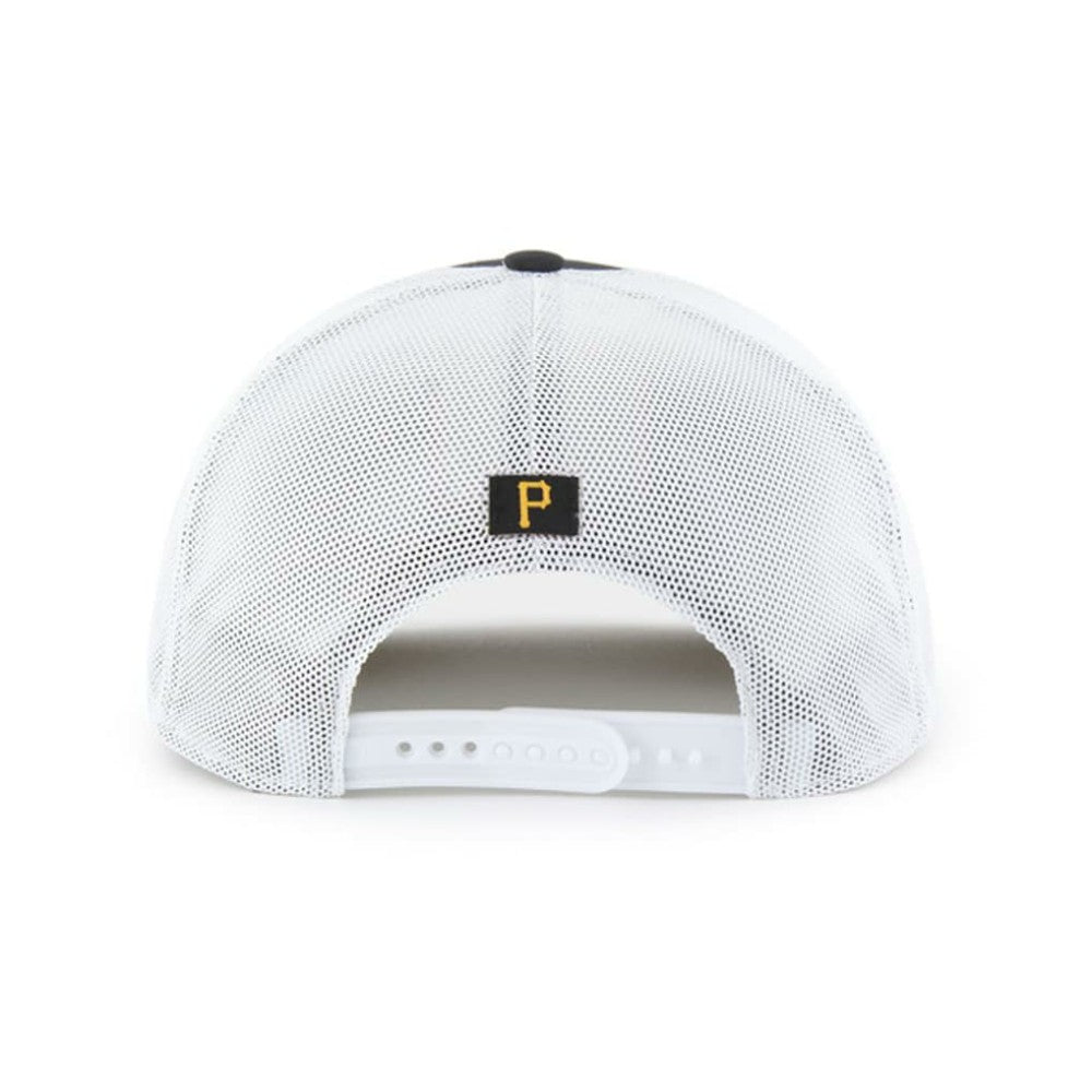 Pittsburgh Pirates '47 Scratch Adjustable Trucker Hat - Black/White - 47 brand Online