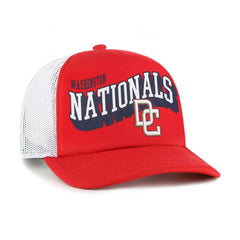 Washington Nationals '47 Meander Foam Trucker Snapback Hat - Red - 47 brand Online