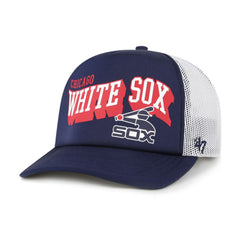 Chicago White Sox '47 Meander Foam Trucker Snapback Hat - Navy - 47 brand Online