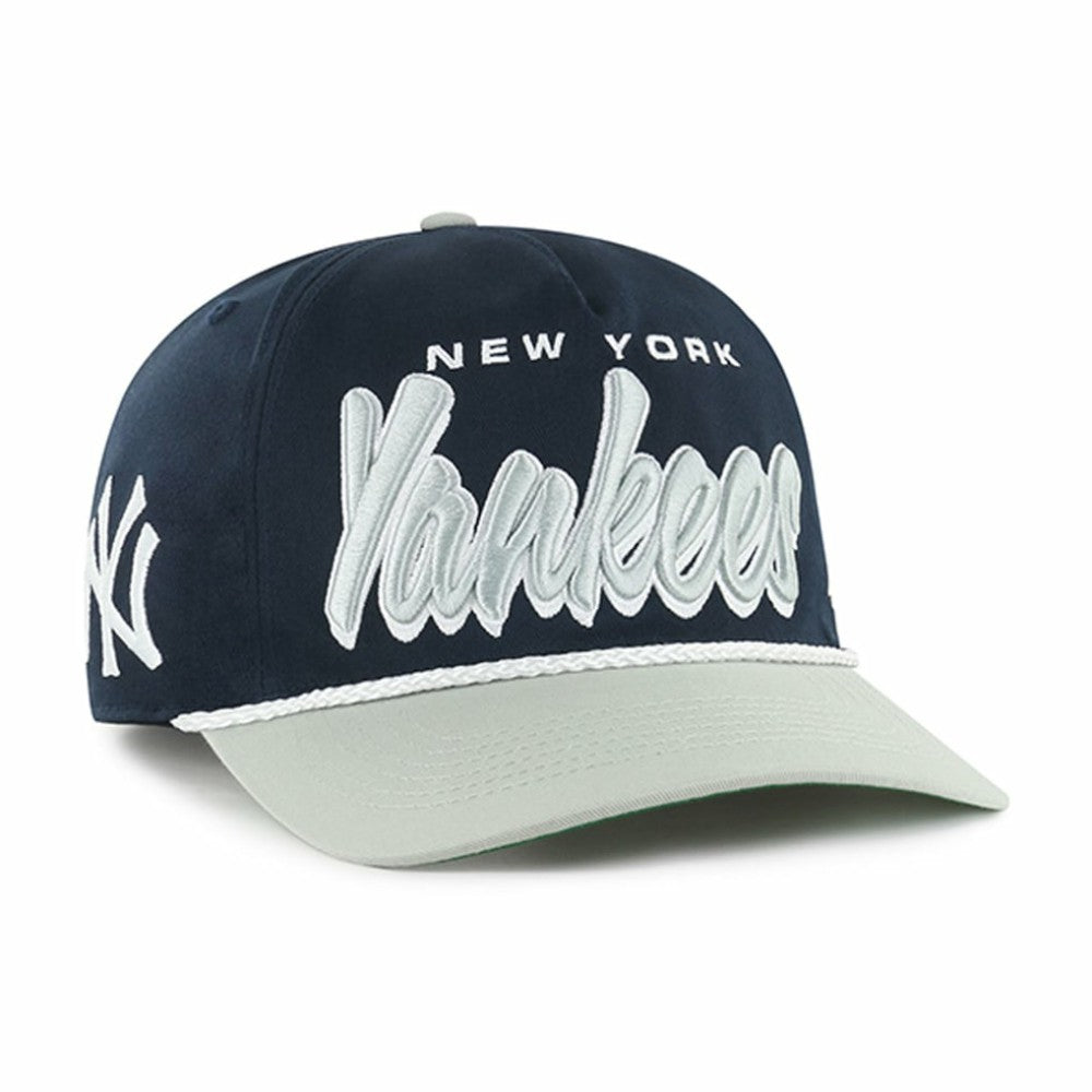 New York Yankees '47 Dropshadow Rope Hitch Adjustable Hat - Navy - 47 brand Lifestyle