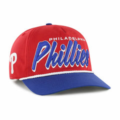 Philadelphia Phillies '47 Dropshadow Rope Hitch Adjustable Hat - Red - 47 brand Discount