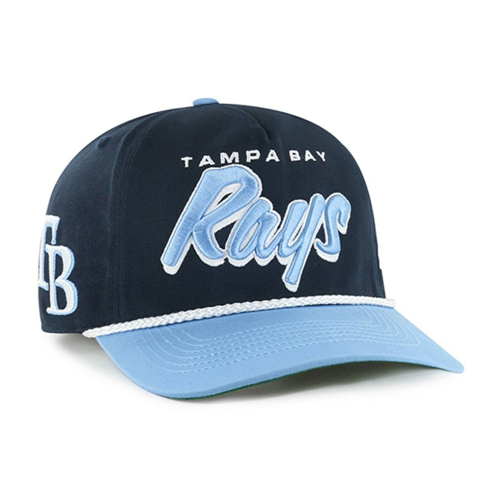 Tampa Bay Rays '47 Dropshadow Rope Hitch Adjustable Hat - Navy - 47 brand Lifestyle