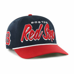 Boston Red Sox '47 Dropshadow Rope Hitch Adjustable Hat - Navy - 47 brand Lifestyle