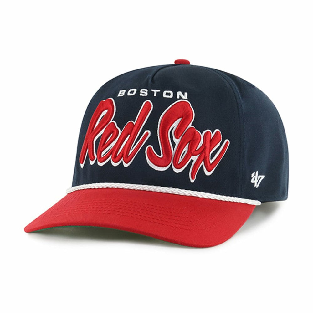 Boston Red Sox '47 Dropshadow Rope Hitch Adjustable Hat - Navy - 47 brand Lifestyle