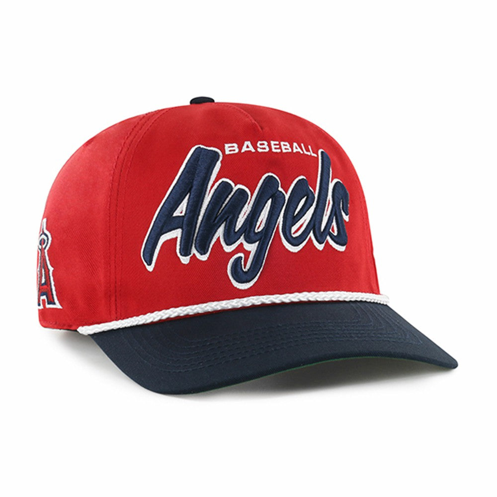 Los Angeles Angels '47 Dropshadow Rope Hitch Adjustable Hat - Red - 47 brand Discount