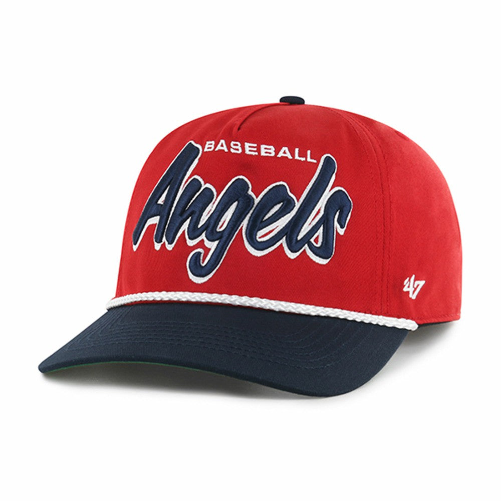 Los Angeles Angels '47 Dropshadow Rope Hitch Adjustable Hat - Red - 47 brand Discount