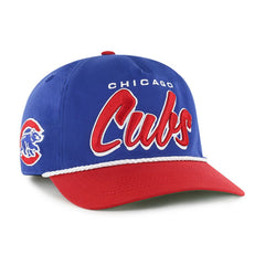 Chicago Cubs '47 Dropshadow Rope Hitch Adjustable Hat - Royal - 47 brand Lifestyle