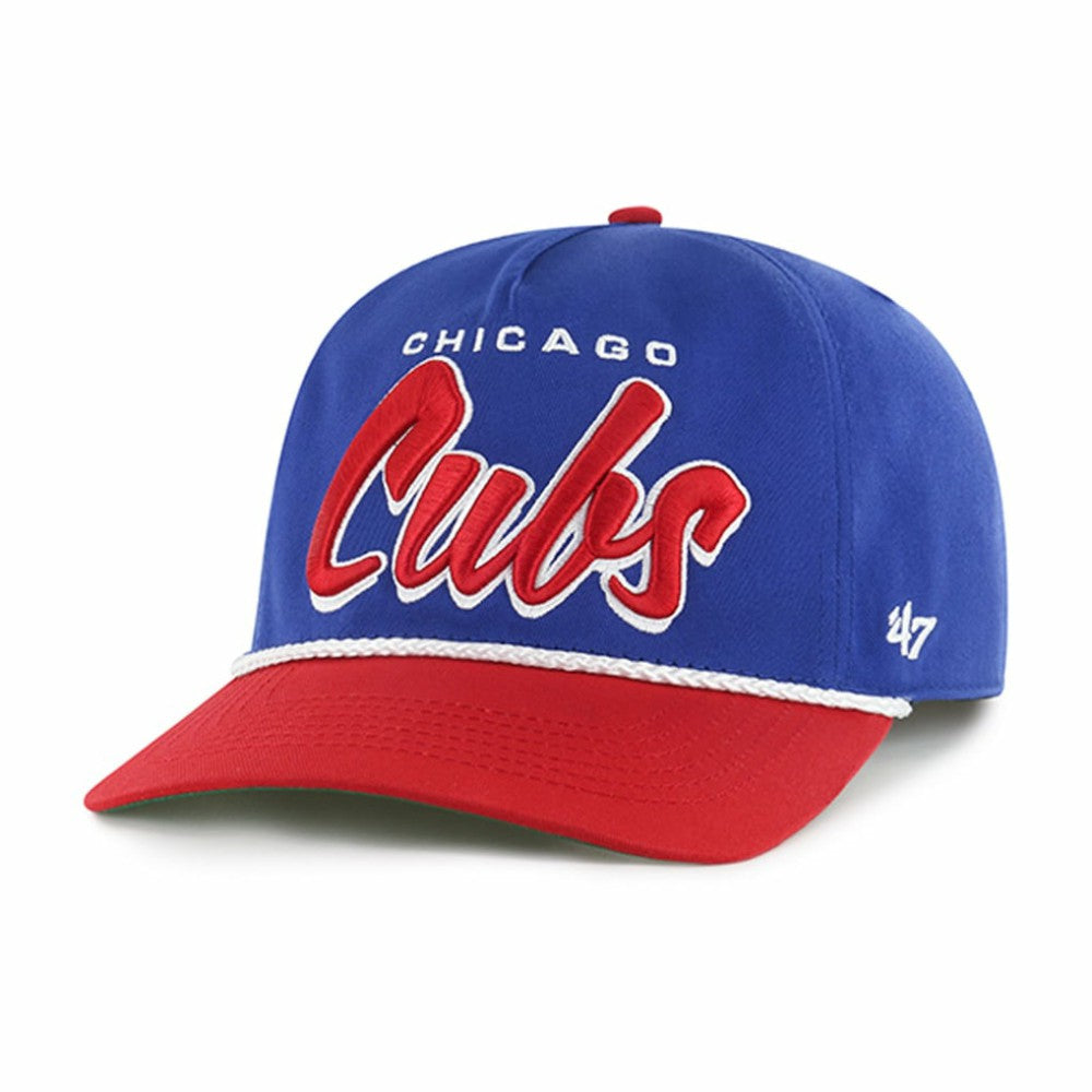 Chicago Cubs '47 Dropshadow Rope Hitch Adjustable Hat - Royal - 47 brand Lifestyle