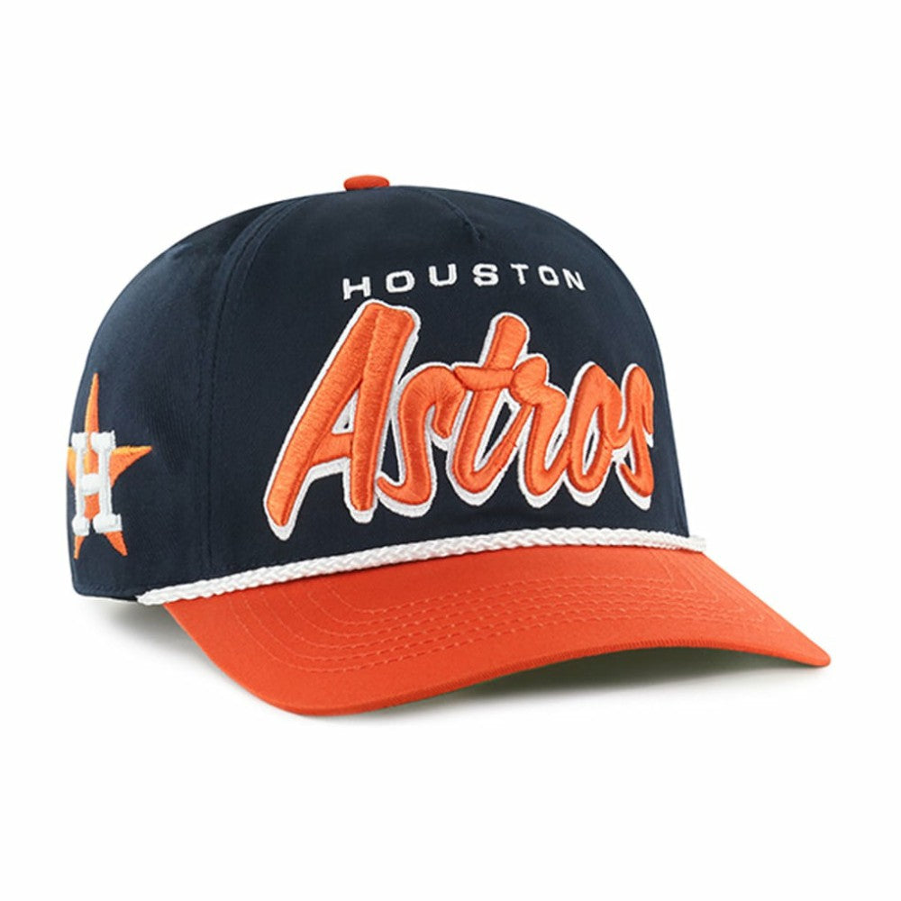 Houston Astros '47 Dropshadow Rope Hitch Adjustable Hat - Navy - 47 brand on Sale