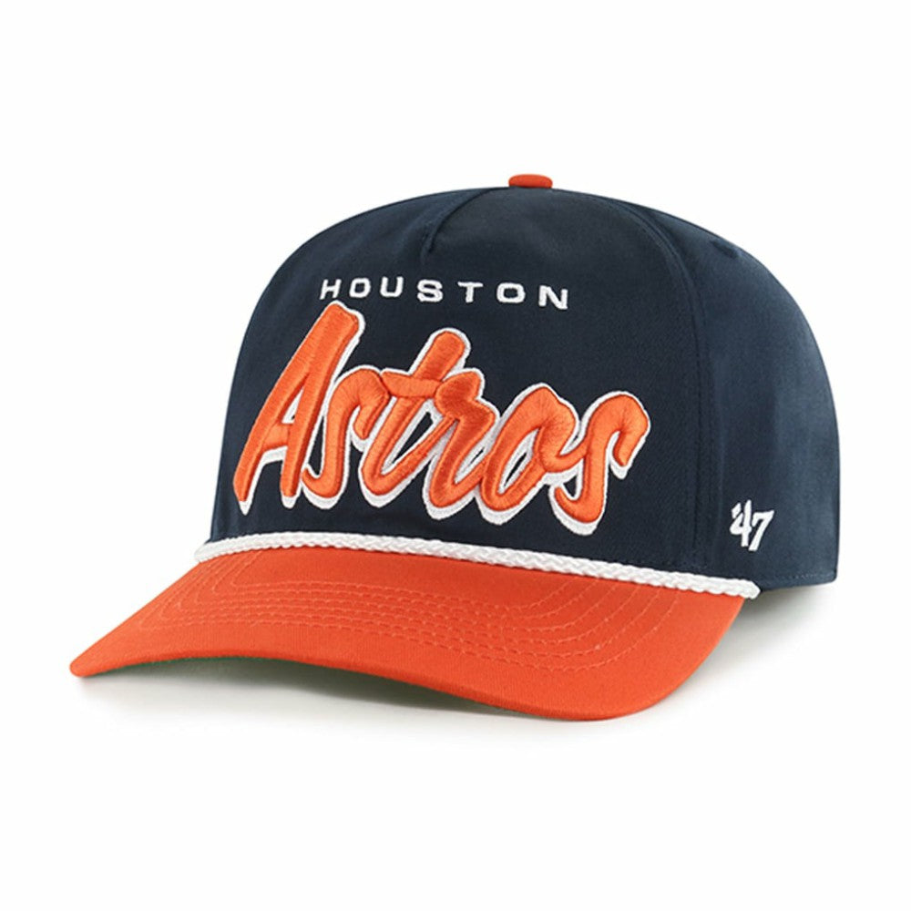 Houston Astros '47 Dropshadow Rope Hitch Adjustable Hat - Navy - 47 brand on Sale