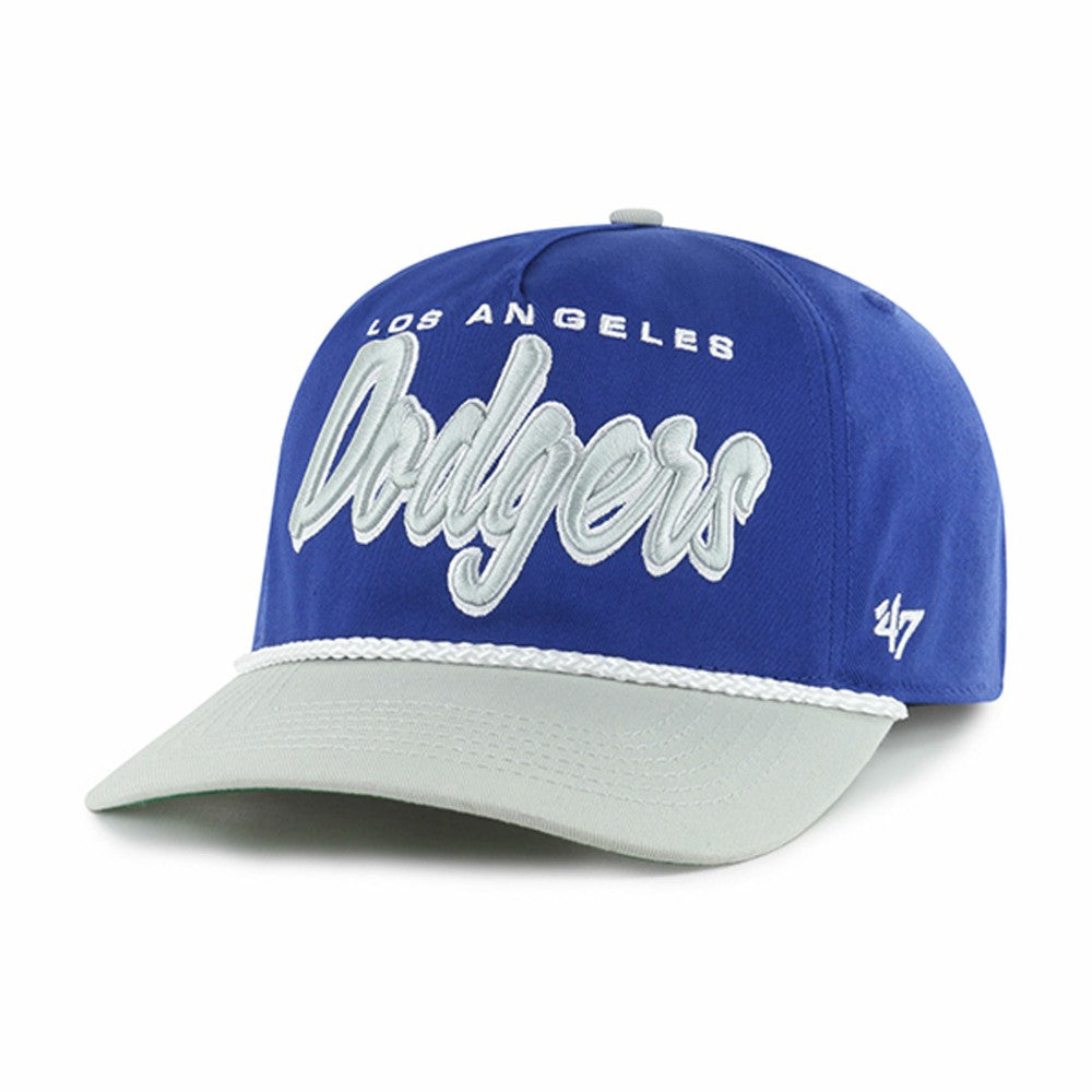 Los Angeles Dodgers '47 Dropshadow Rope Hitch Adjustable Hat - Royal - 47 brand Lifestyle