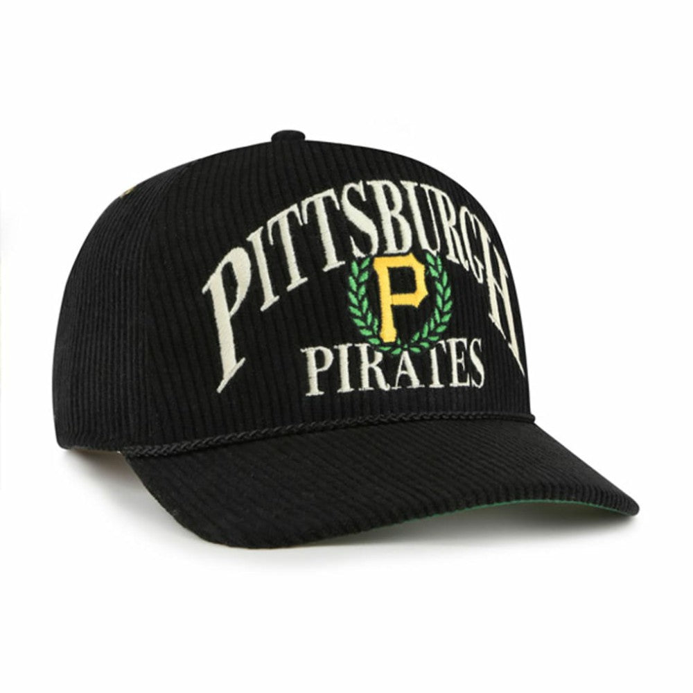 Pittsburgh Pirates '47 Pitchout Rope Hitch Adjustable Hat - Black - 47 brand on Sale